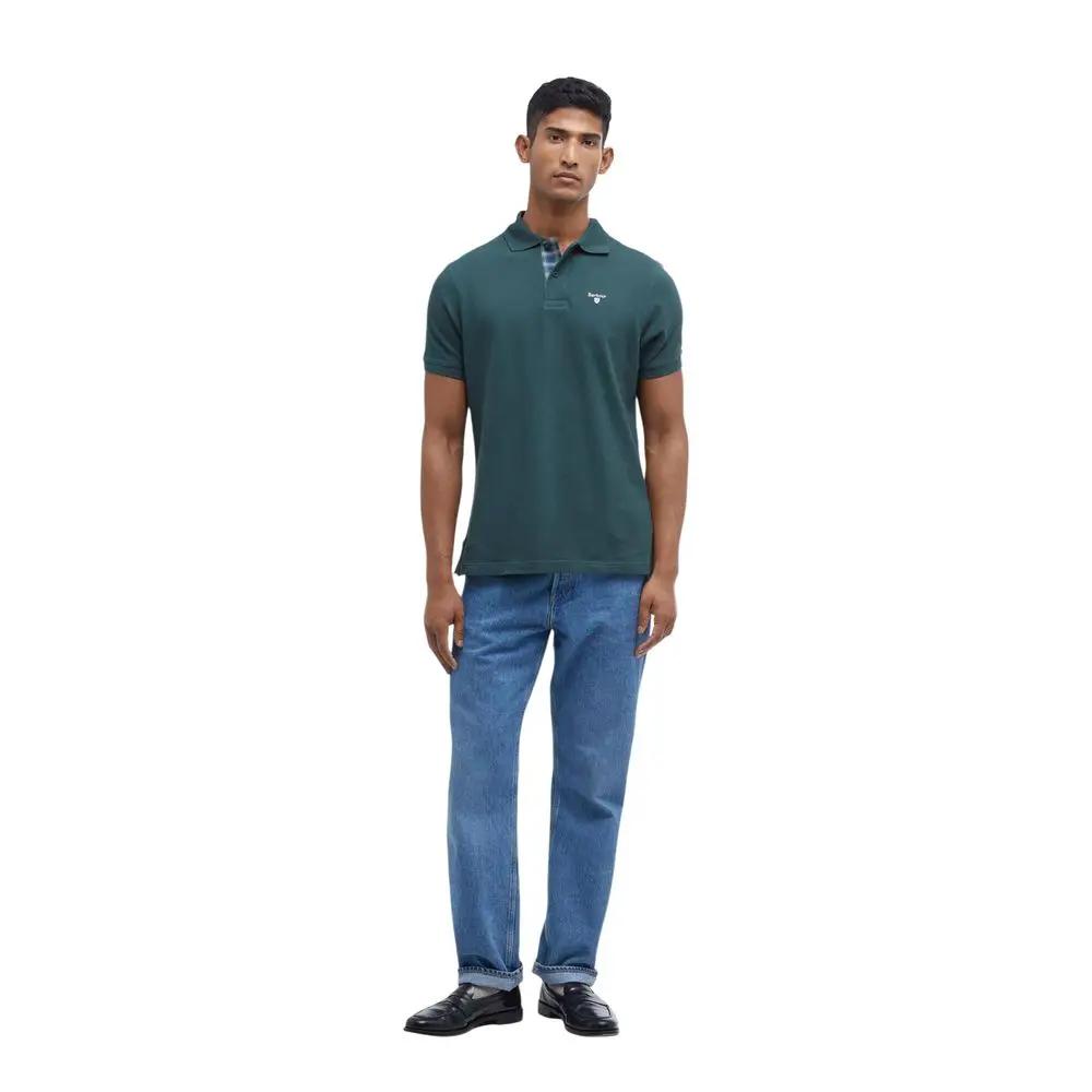 Barbour Barbour Bicolor Cotton Polo Shirt
