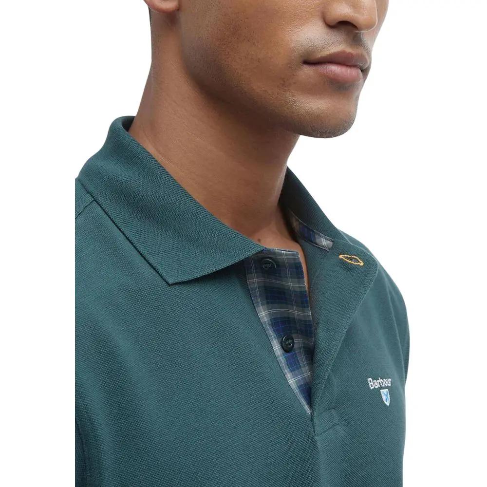Barbour Barbour Bicolor Cotton Polo Shirt