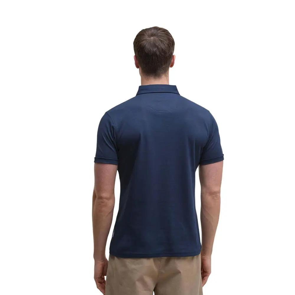 Barbour Barbour Blue Cotton Polo Shirt