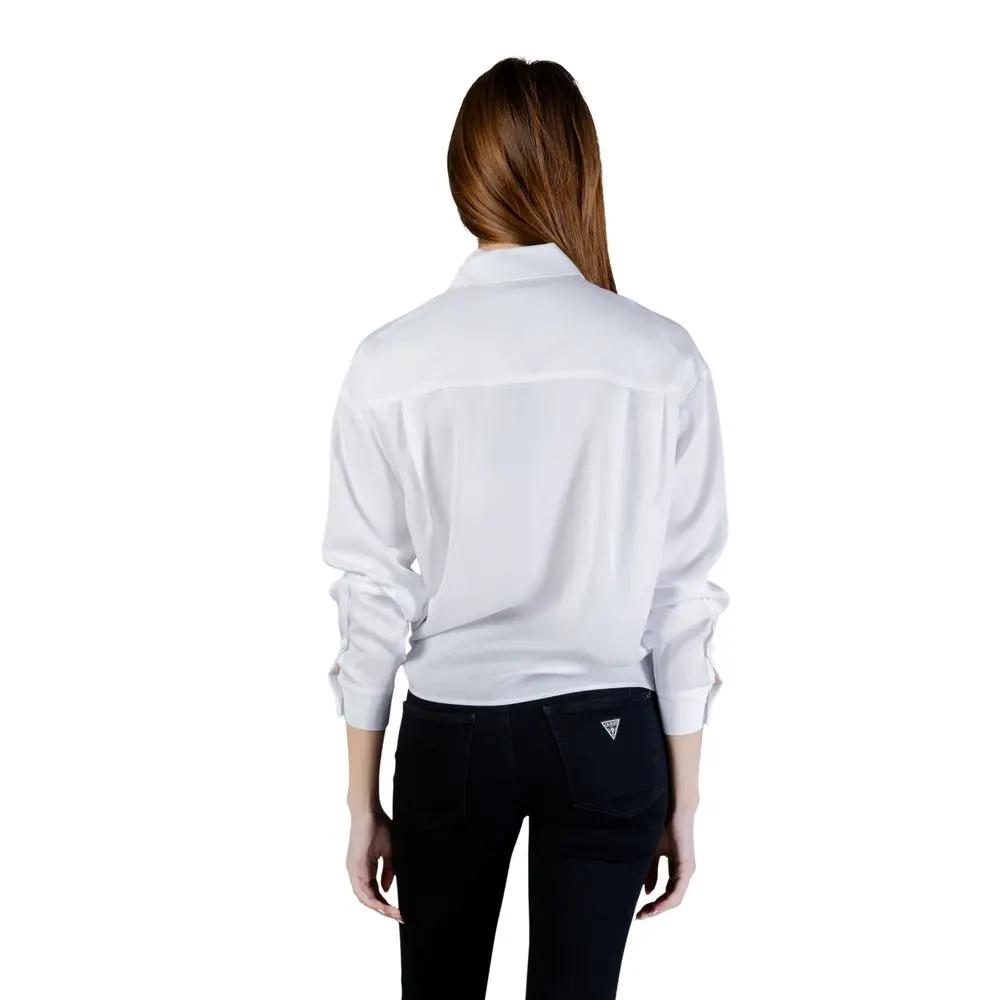 Chemisier blanc en Lyocell Karl Lagerfeld