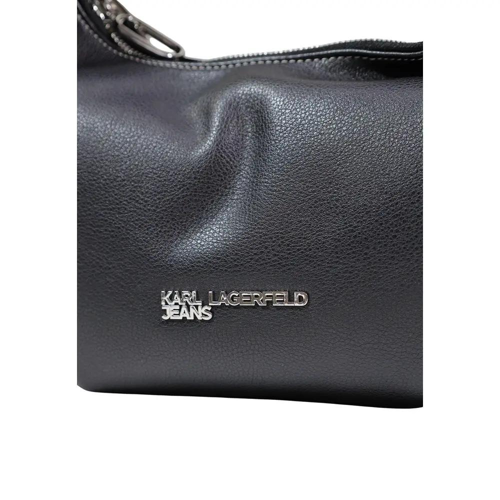 Sac à main Karl Lagerfeld en polyéthylène noir