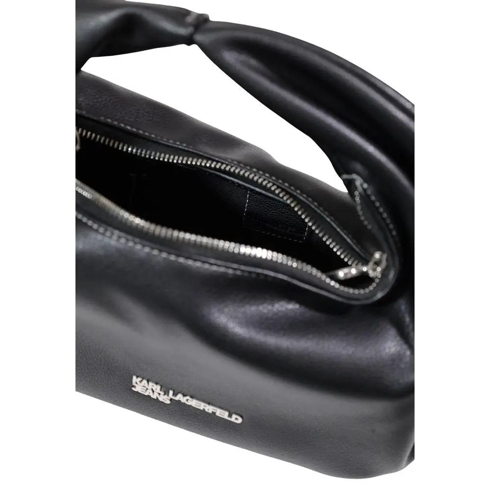 Sac à main Karl Lagerfeld en polyéthylène noir