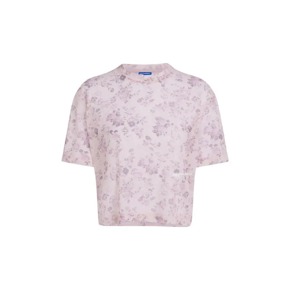 Karl Lagerfeld Karl Lagerfeld Multicolor Polyester T-Shirt