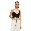 Haut en viscose noir Karl Lagerfeld