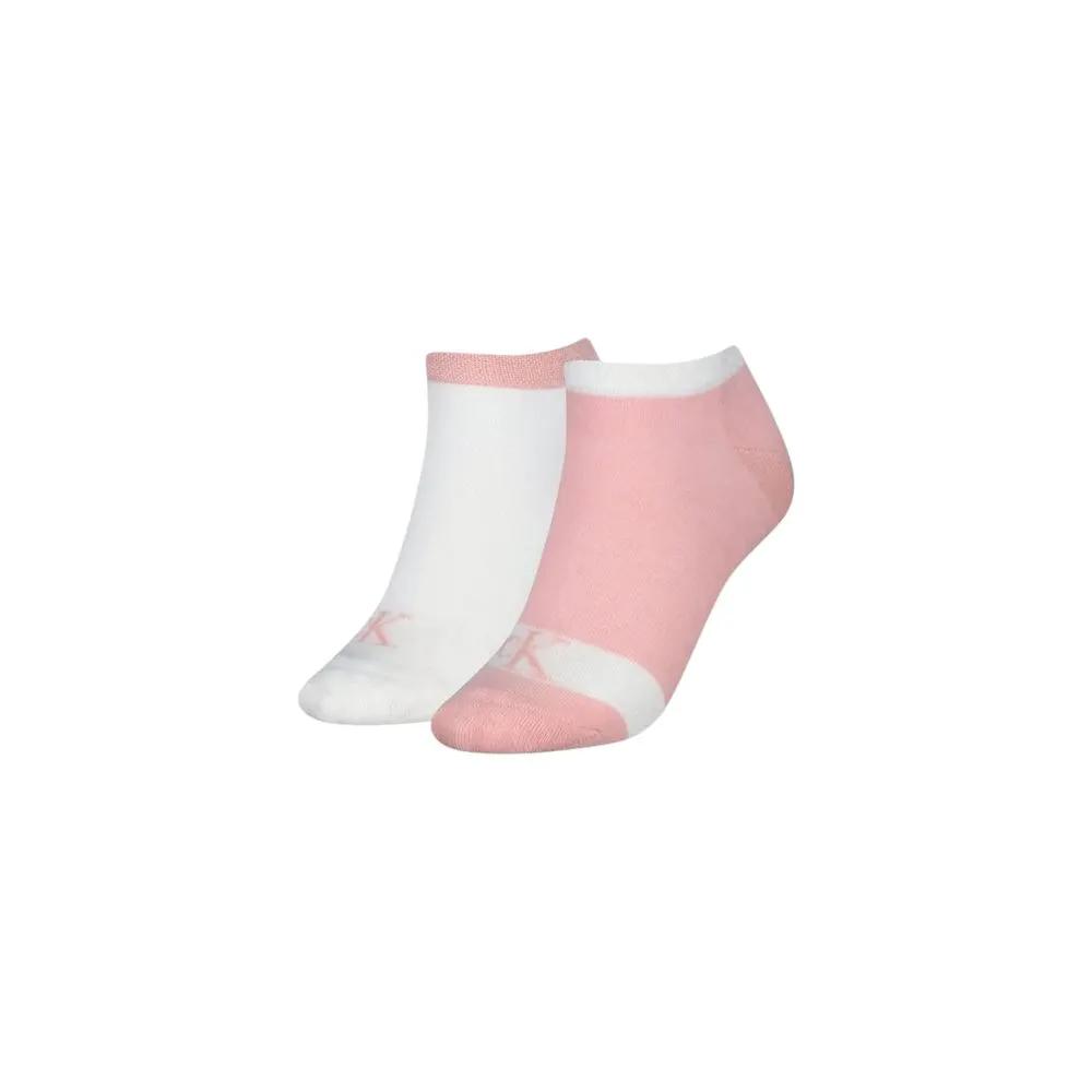 Chaussettes en coton blanc Calvin Klein Jeans