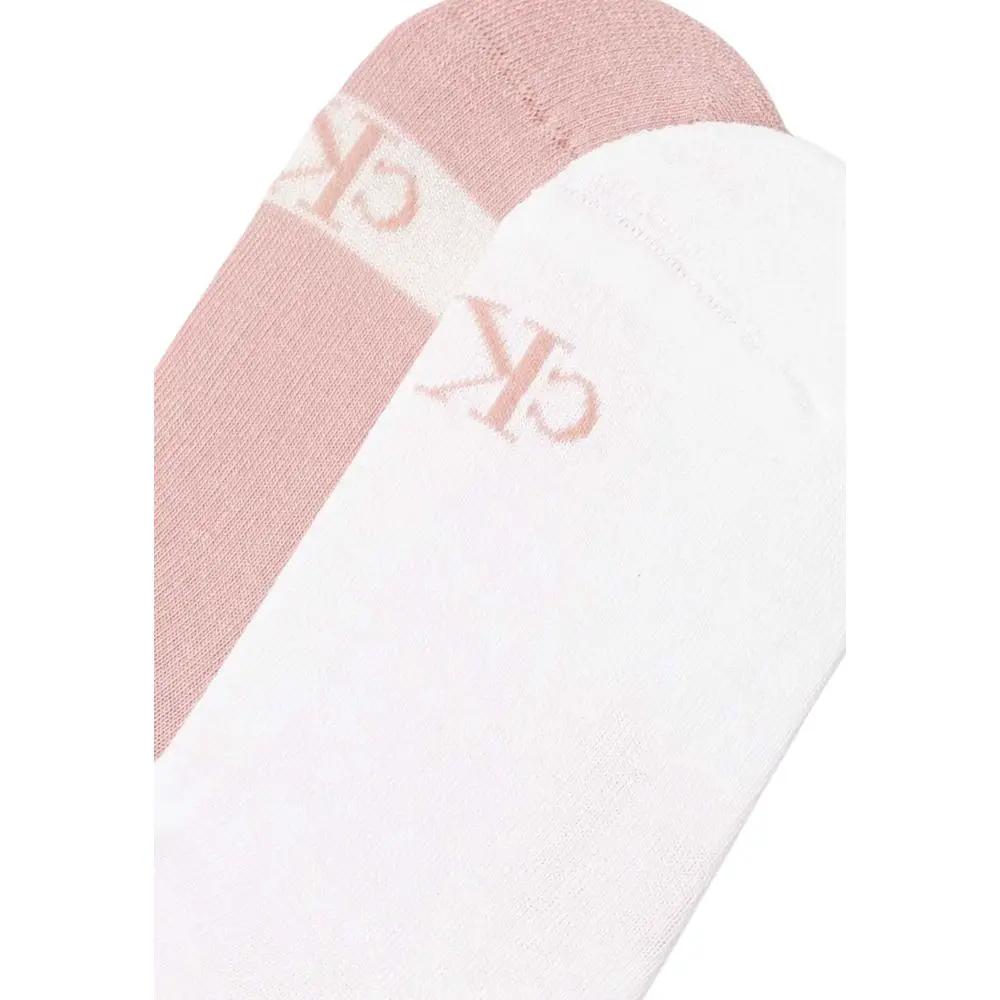 Chaussettes en coton blanc Calvin Klein Jeans