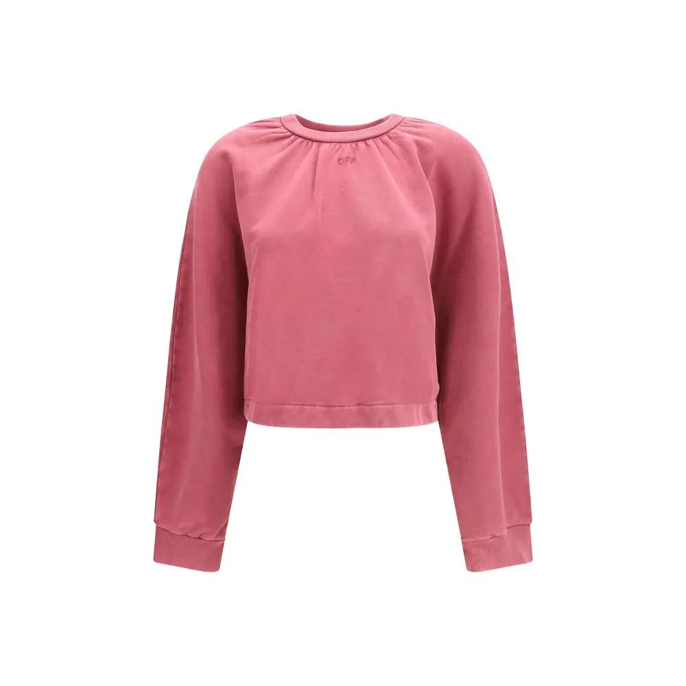 Sweat-shirt Off-White en coton multicolore