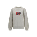 Off-White Off-White Gray Cotton Sweatshirt