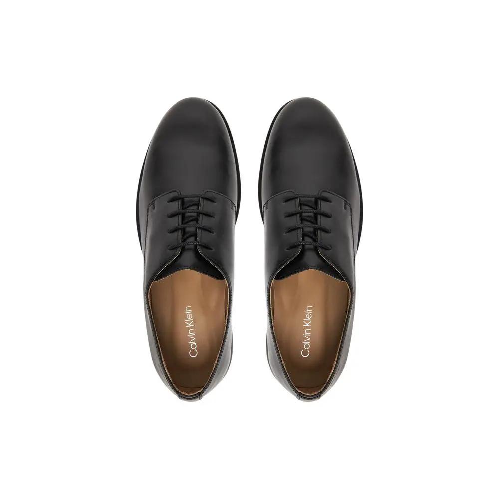 Chaussures Richelieu et Derby en cuir noir Calvin Klein