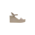 Calvin Klein Calvin Klein Beige Polyethylene Platform Sandals