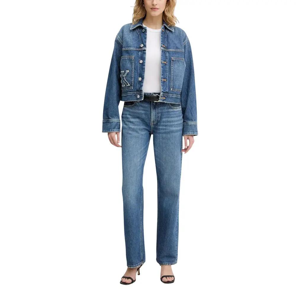 Calvin Klein Jeans Calvin Klein Jeans Blue Cotton Denim Jacket