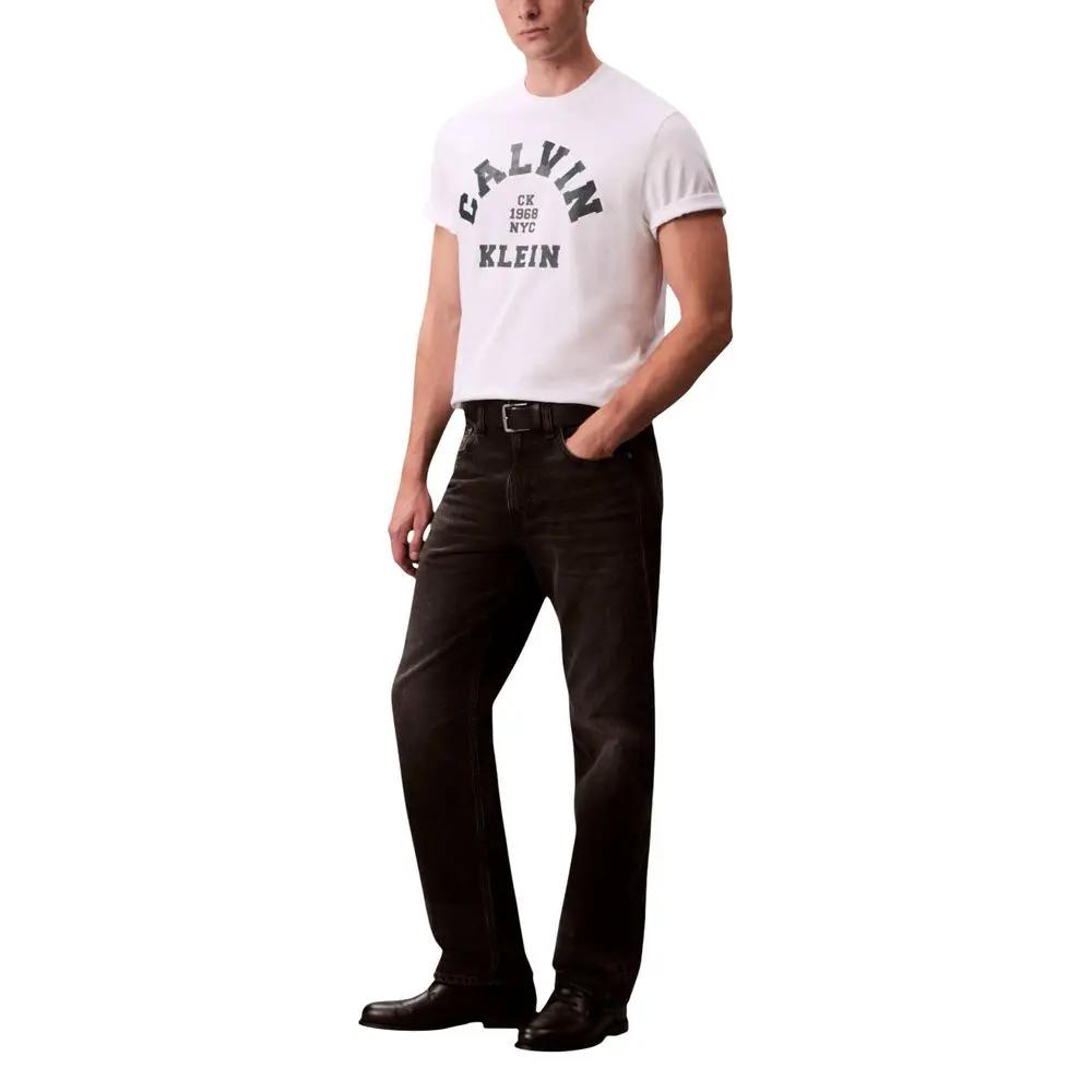 Calvin Klein Jeans Calvin Klein Jeans White Cotton T-Shirt