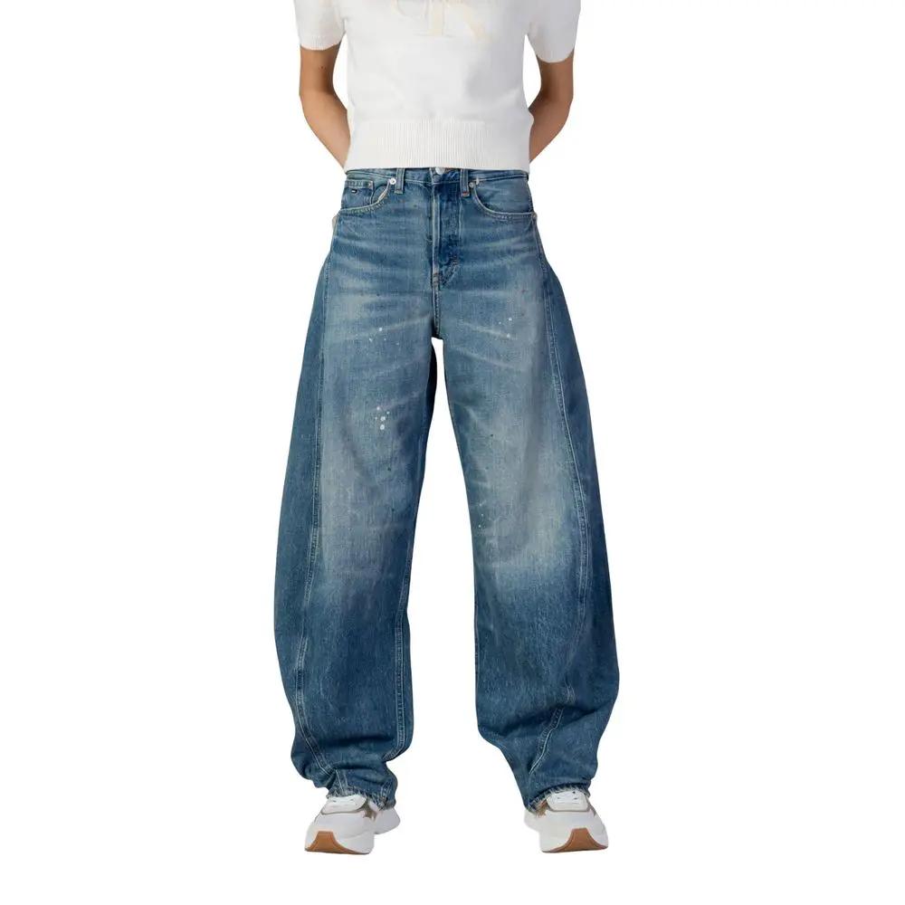 Tommy Hilfiger Jeans Tommy Hilfiger Jeans Blue Recycled Cotton Flared Jeans