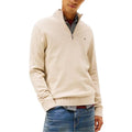 Tommy Hilfiger Jeans Sweat-shirt beige en coton biologique