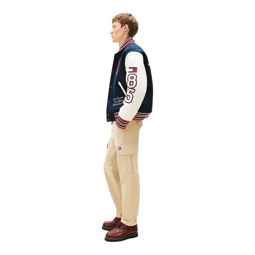 Pantalon cargo Tommy Hilfiger Jeans en coton recyclé beige
