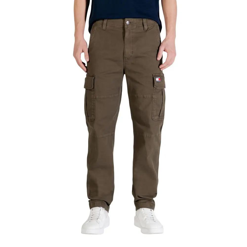 Tommy Hilfiger Jeans Tommy Hilfiger Jeans Green Recycled Cotton Cargo Pants