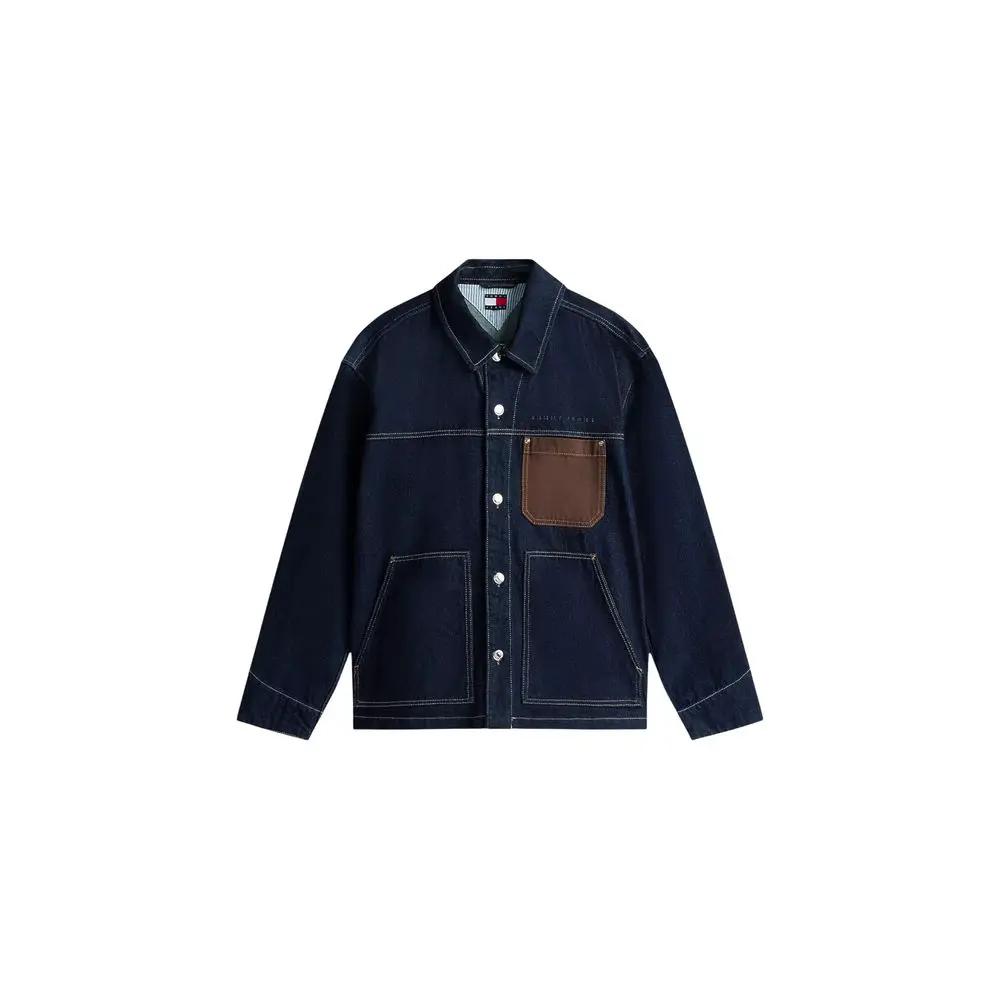 Veste en jean en coton recyclé bleu Tommy Hilfiger Jeans