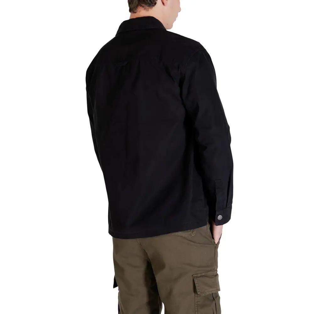 Veste en coton recyclé noir Tommy Hilfiger Jeans