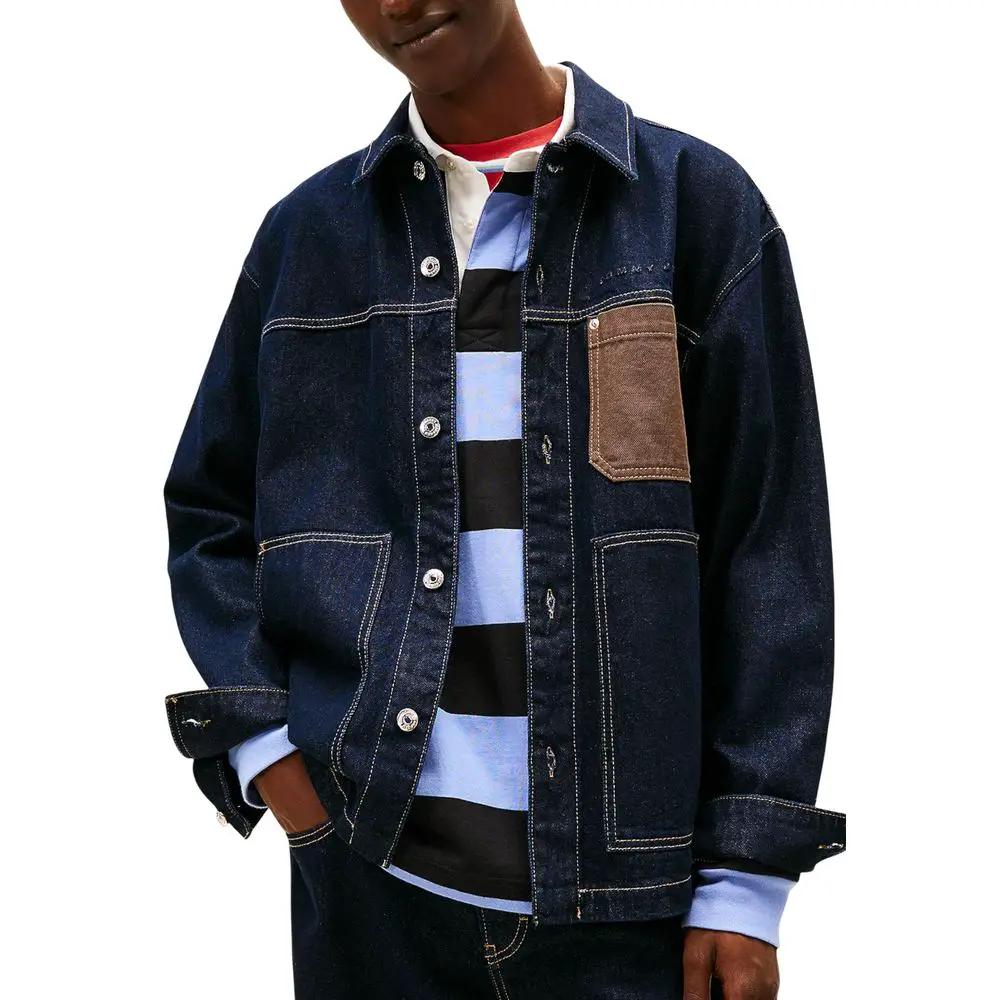 Veste en jean en coton recyclé bleu Tommy Hilfiger Jeans