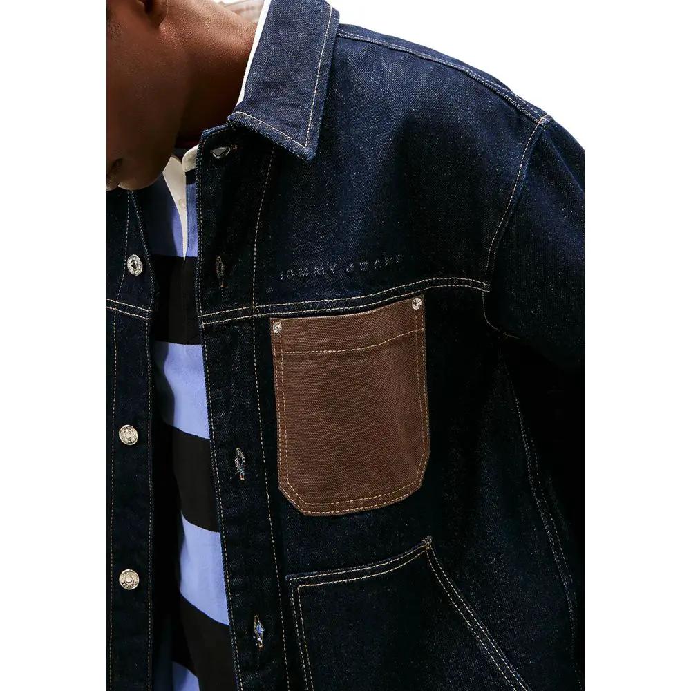 Veste en jean en coton recyclé bleu Tommy Hilfiger Jeans