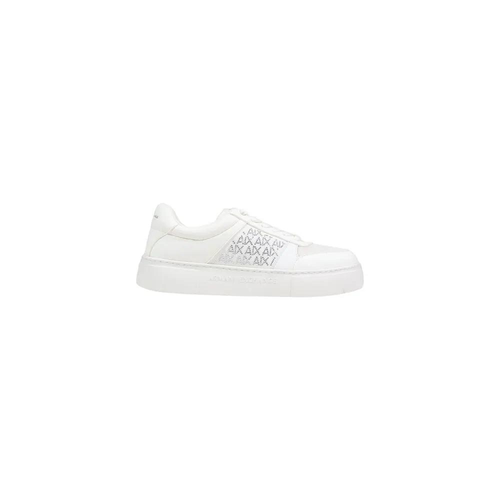 Armani Exchange Armani Exchange White Polyamide Athletic Sneakers