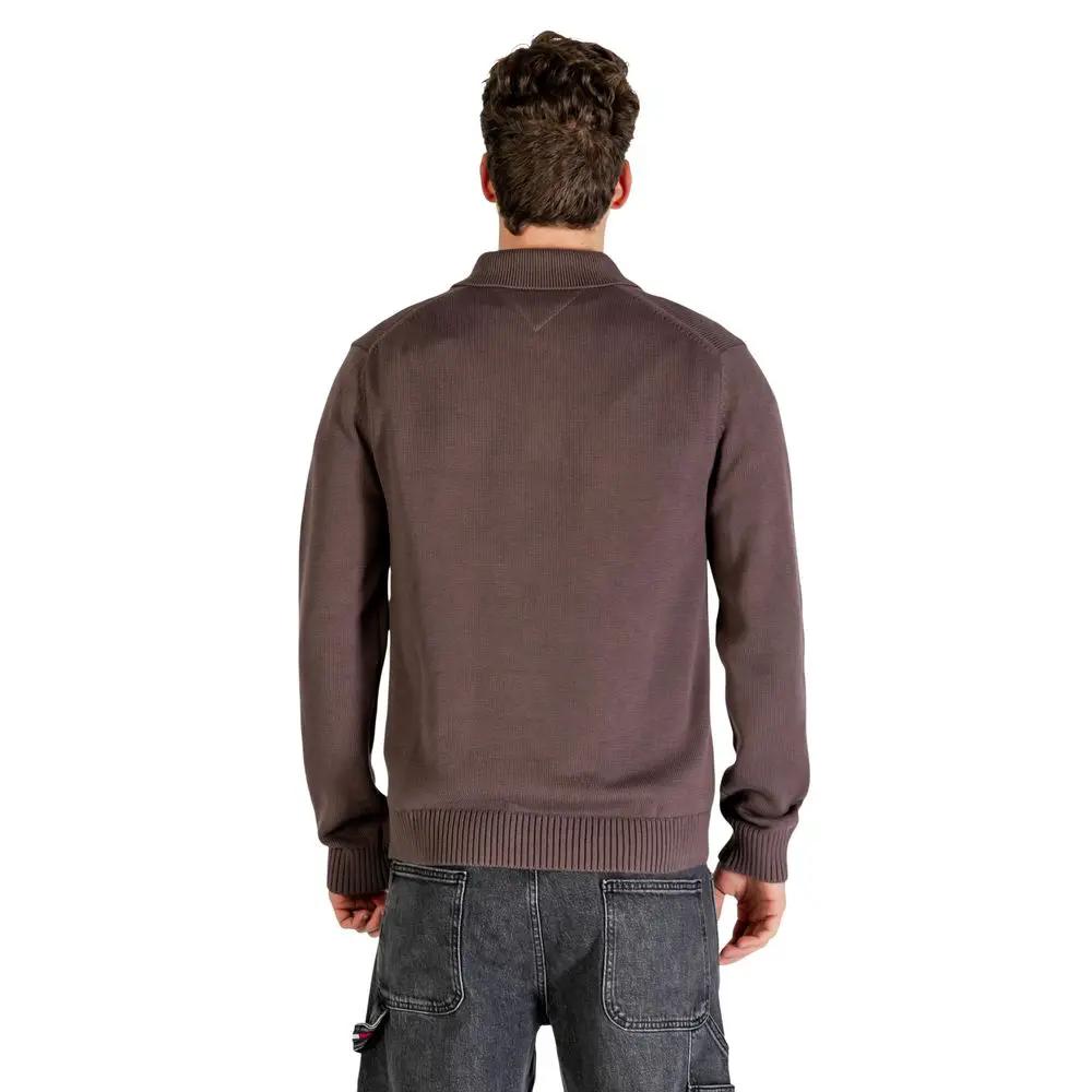 Tommy Hilfiger Jeans Tommy Hilfiger Jeans Brown Organic Cotton Sweatshirt