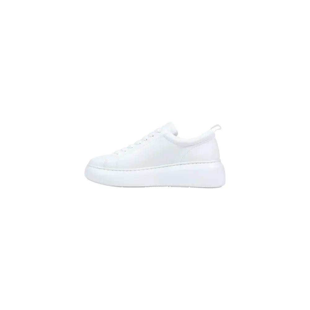Armani Exchange Armani Exchange White Leather Chunky Sneakers