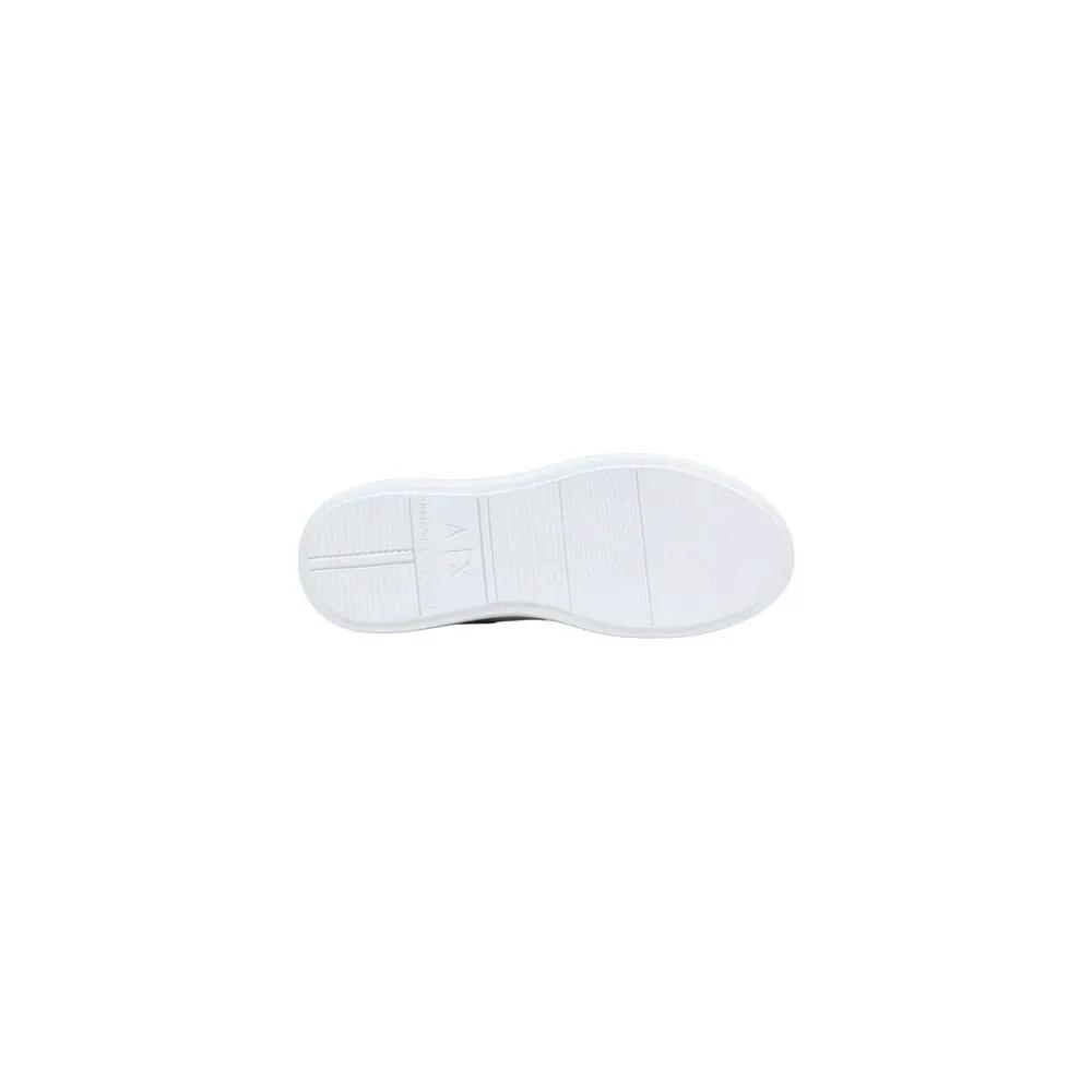Armani Exchange Armani Exchange White Leather Chunky Sneakers