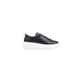 Armani Exchange Armani Exchange Black Leather Low Top Sneakers