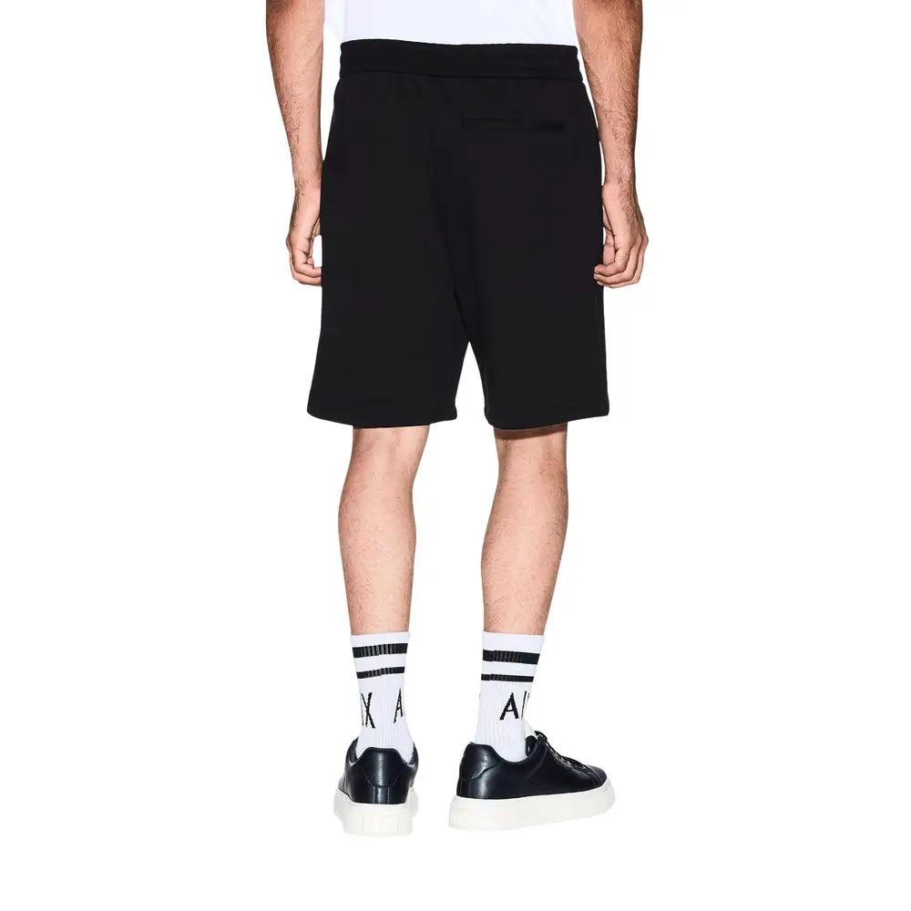 Armani Exchange Black Cotton Sportswear