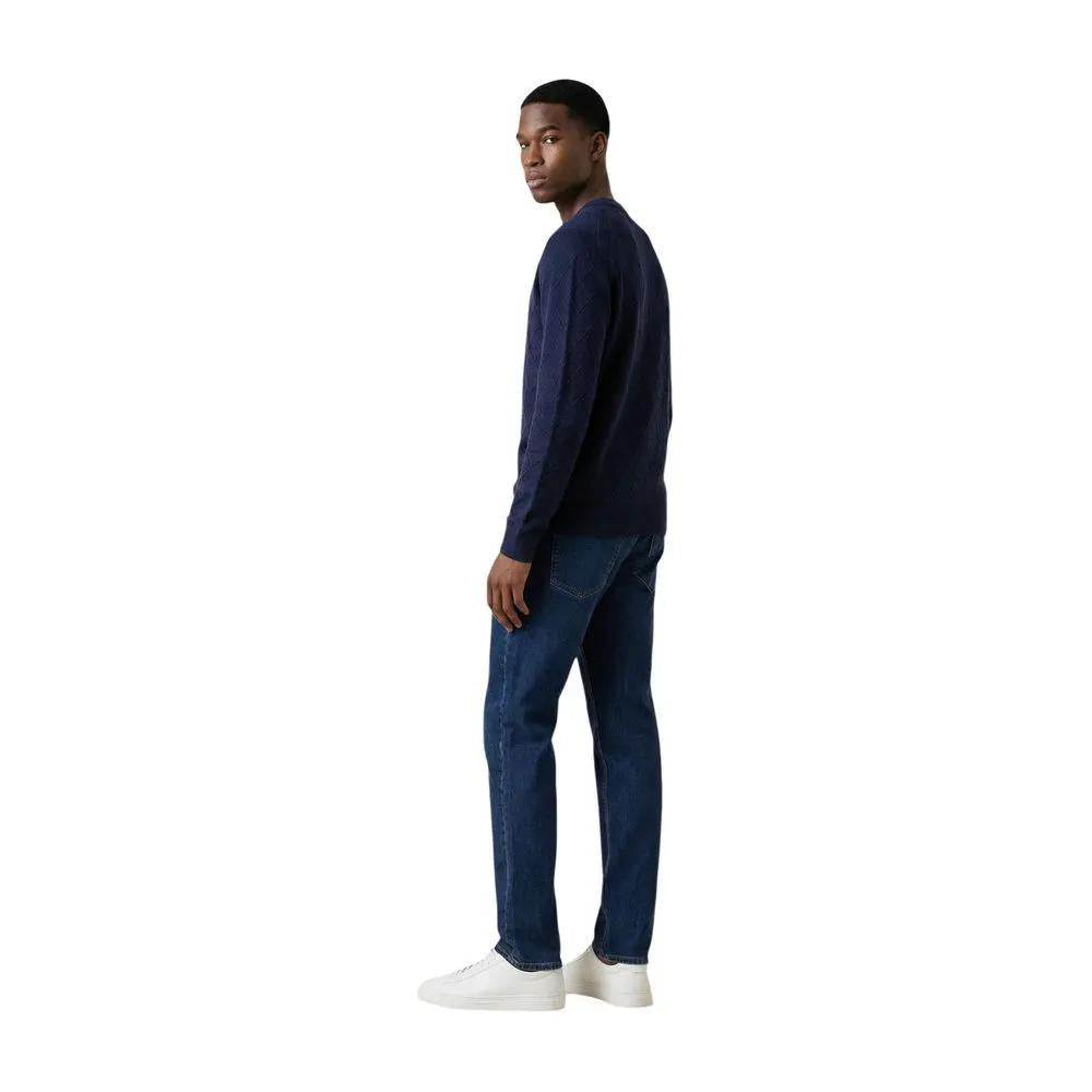 Armani Exchange Armani Exchange Blue Viscose Sweatshirt