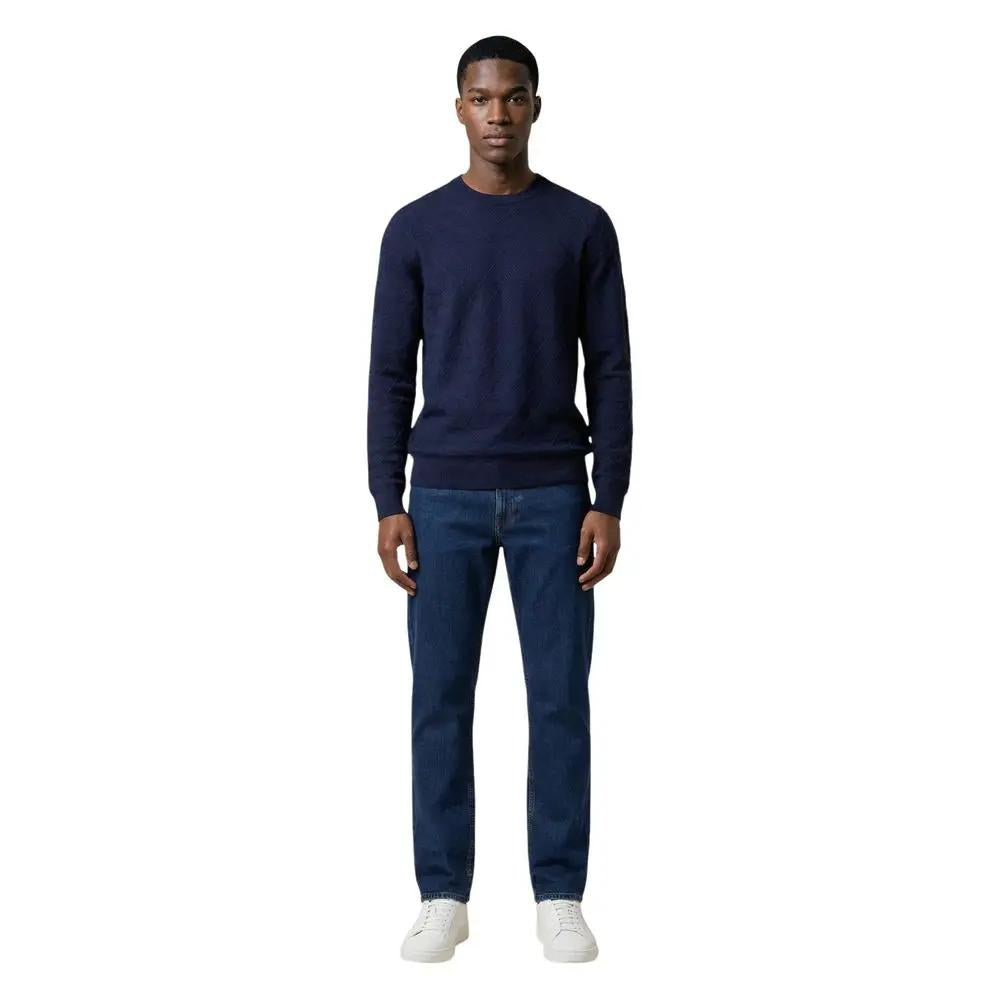Armani Exchange Armani Exchange Blue Viscose Sweatshirt
