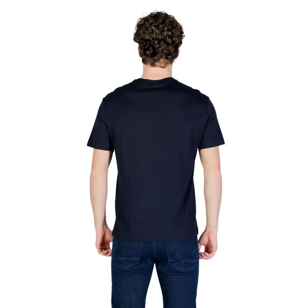 Armani Exchange Armani Exchange Blue Cotton T-Shirt