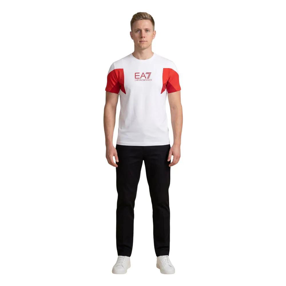 EA7 Emporio Armani EA7 Emporio Armani White Cotton T-Shirt