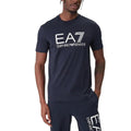 EA7 Emporio Armani EA7 Emporio Armani Blue Cotton T-Shirt
