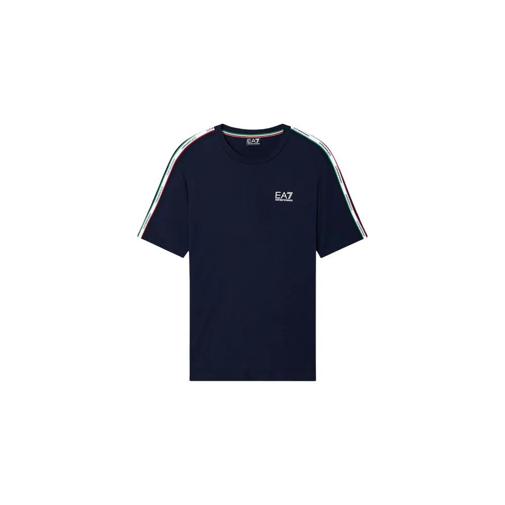 EA7 Emporio Armani EA7 Emporio Armani Blue Cotton Sportswear