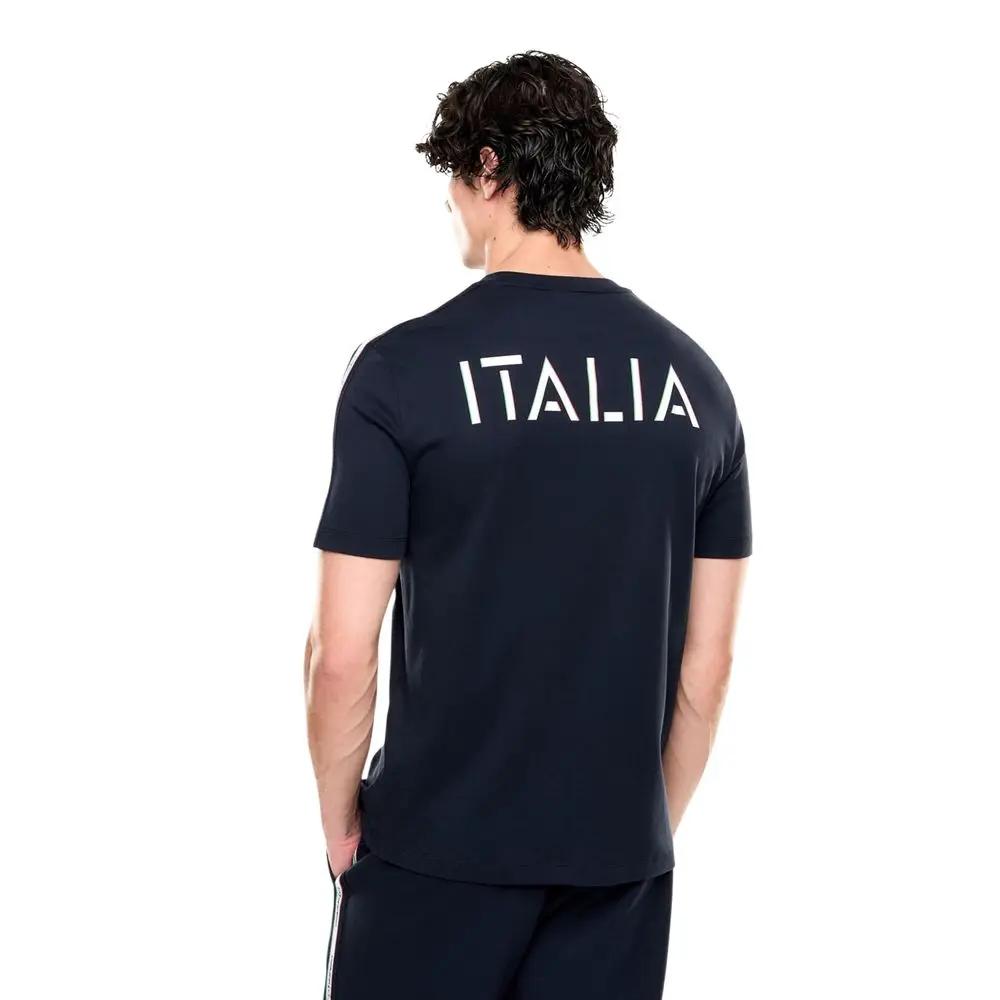 EA7 Emporio Armani EA7 Emporio Armani Blue Cotton Sportswear