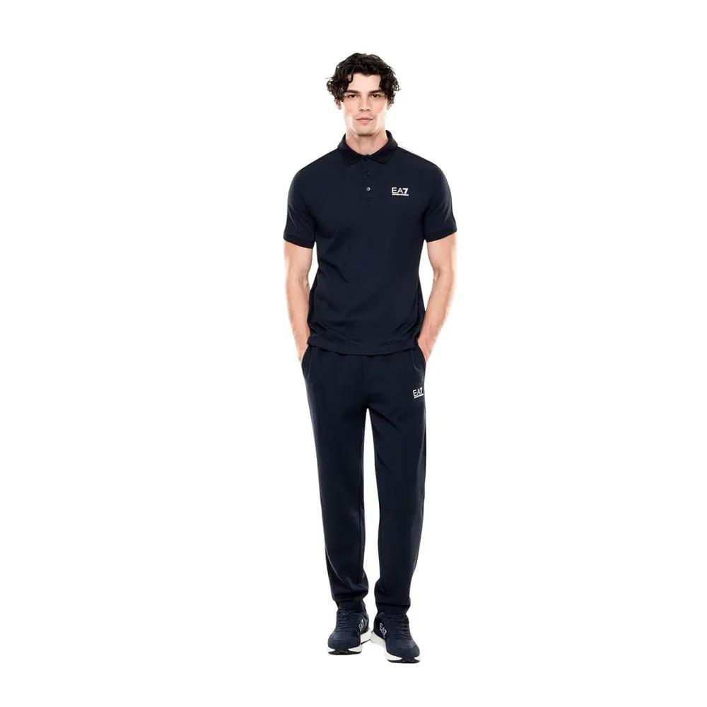 EA7 Emporio Armani EA7 Emporio Armani Blue Cotton Sportswear