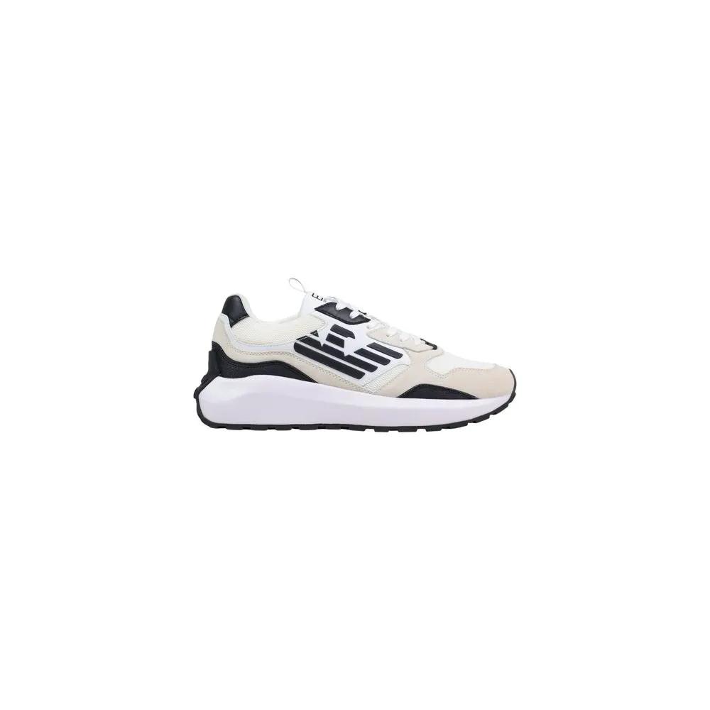 EA7 Emporio Armani EA7 Emporio Armani Black And White Polyethylene Athletic Sneakers