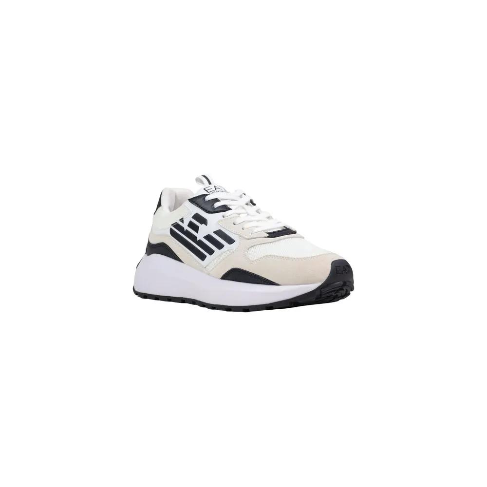 EA7 Emporio Armani EA7 Emporio Armani Black And White Polyethylene Athletic Sneakers