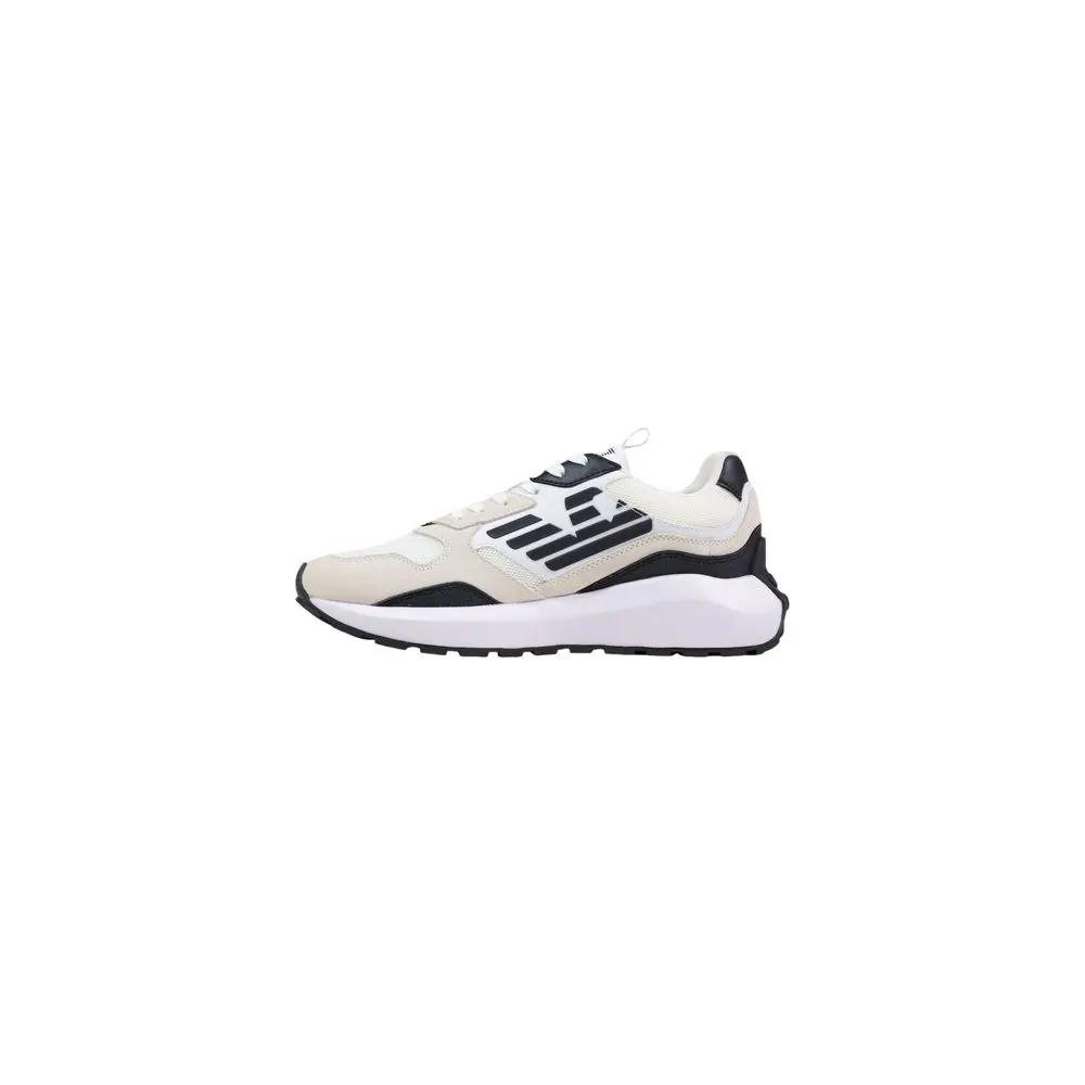 EA7 Emporio Armani EA7 Emporio Armani Black And White Polyethylene Athletic Sneakers