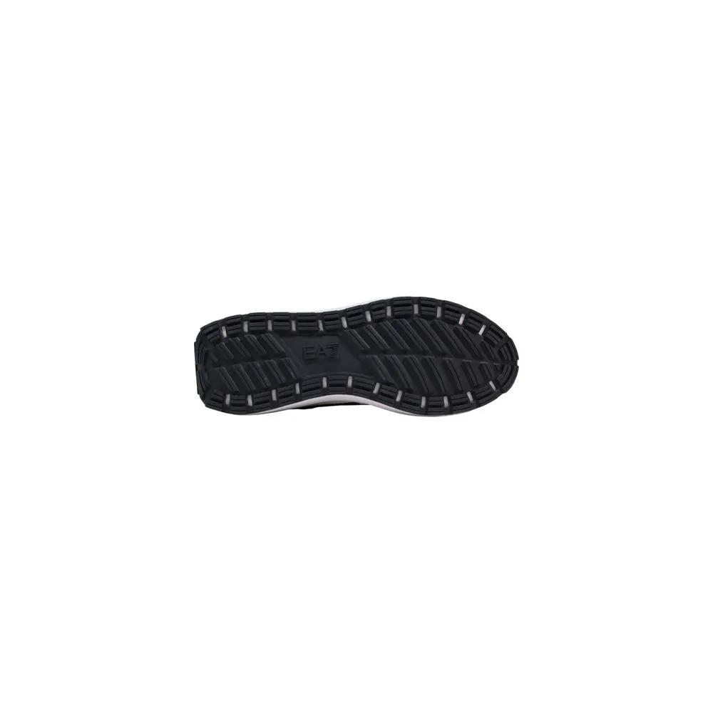 EA7 Emporio Armani EA7 Emporio Armani Black And White Polyethylene Athletic Sneakers