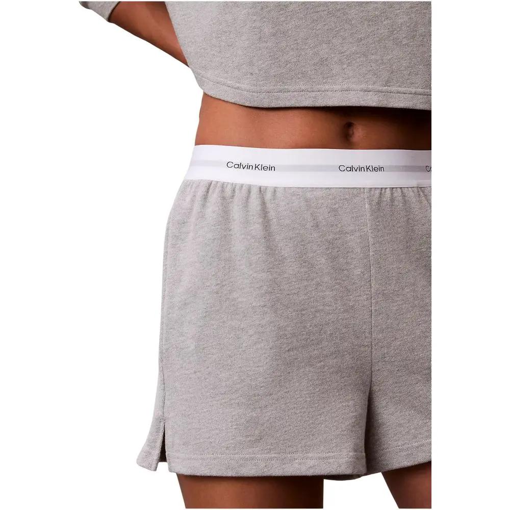 Calvin Klein Underwear Gray Cotton Bottoms Sleepwear