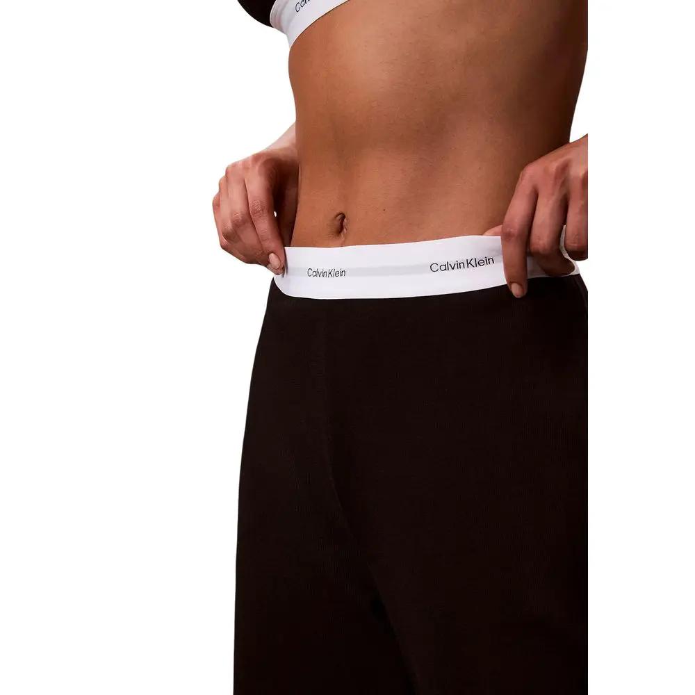 Bas de pyjama en coton noir Calvin Klein Underwear
