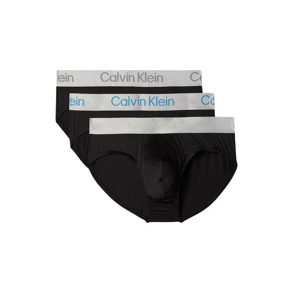 Calvin Klein Underwear Calvin Klein Underwear Black And White Recycled Polyester Briefs
