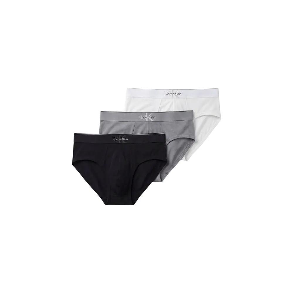 Slip bicolore en coton Calvin Klein Underwear