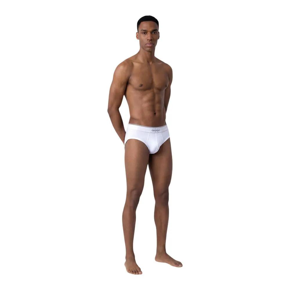 Slip bicolore en coton Calvin Klein Underwear