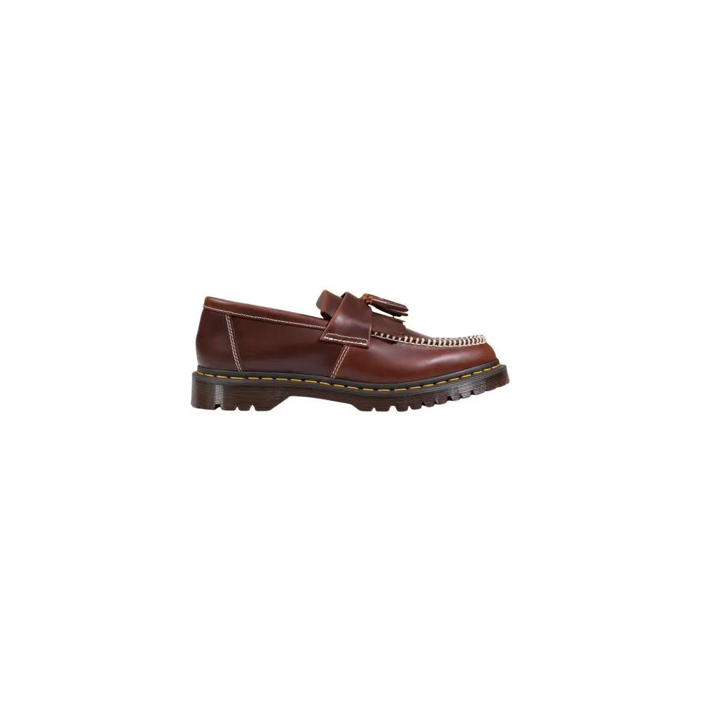 Mocassins à enfiler en cuir marron Dr. Martens