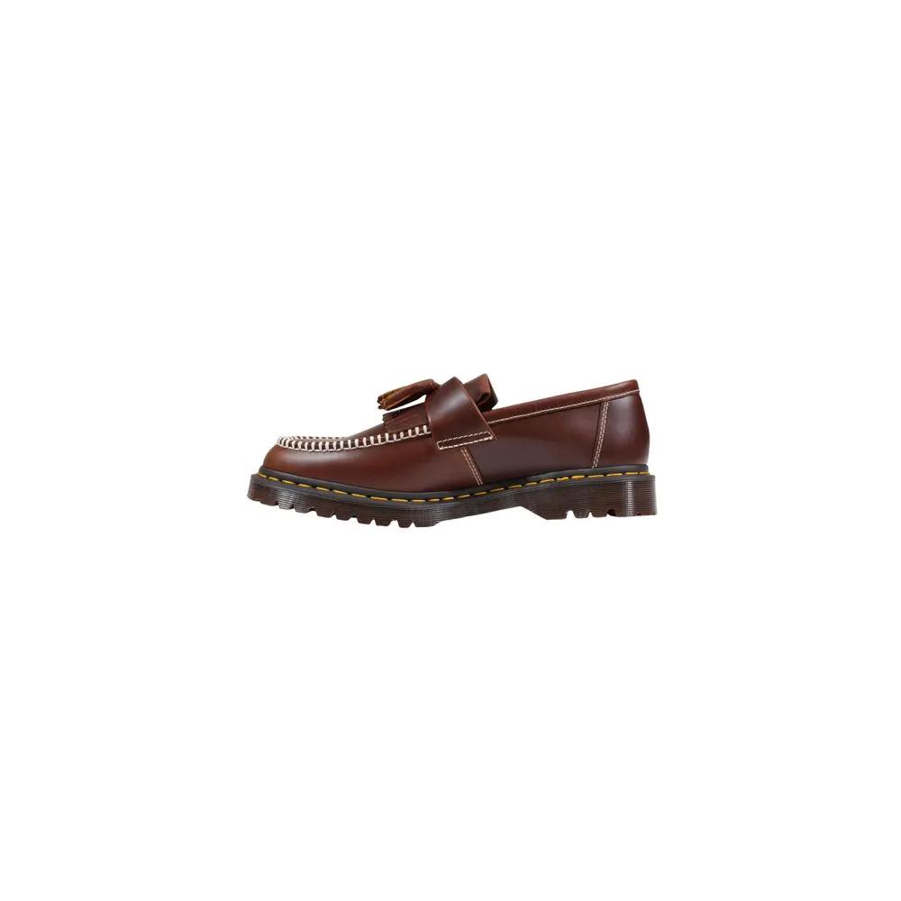Mocassins à enfiler en cuir marron Dr. Martens
