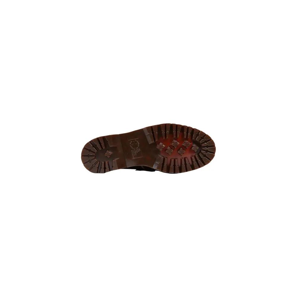 Mocassins à enfiler en cuir marron Dr. Martens